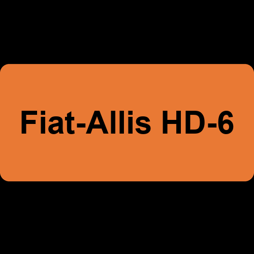 Fiat-Allis HD-6